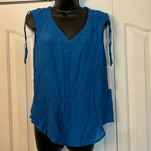 Counterparts Sleeveless Shirt - Blue - Women’s Size Small